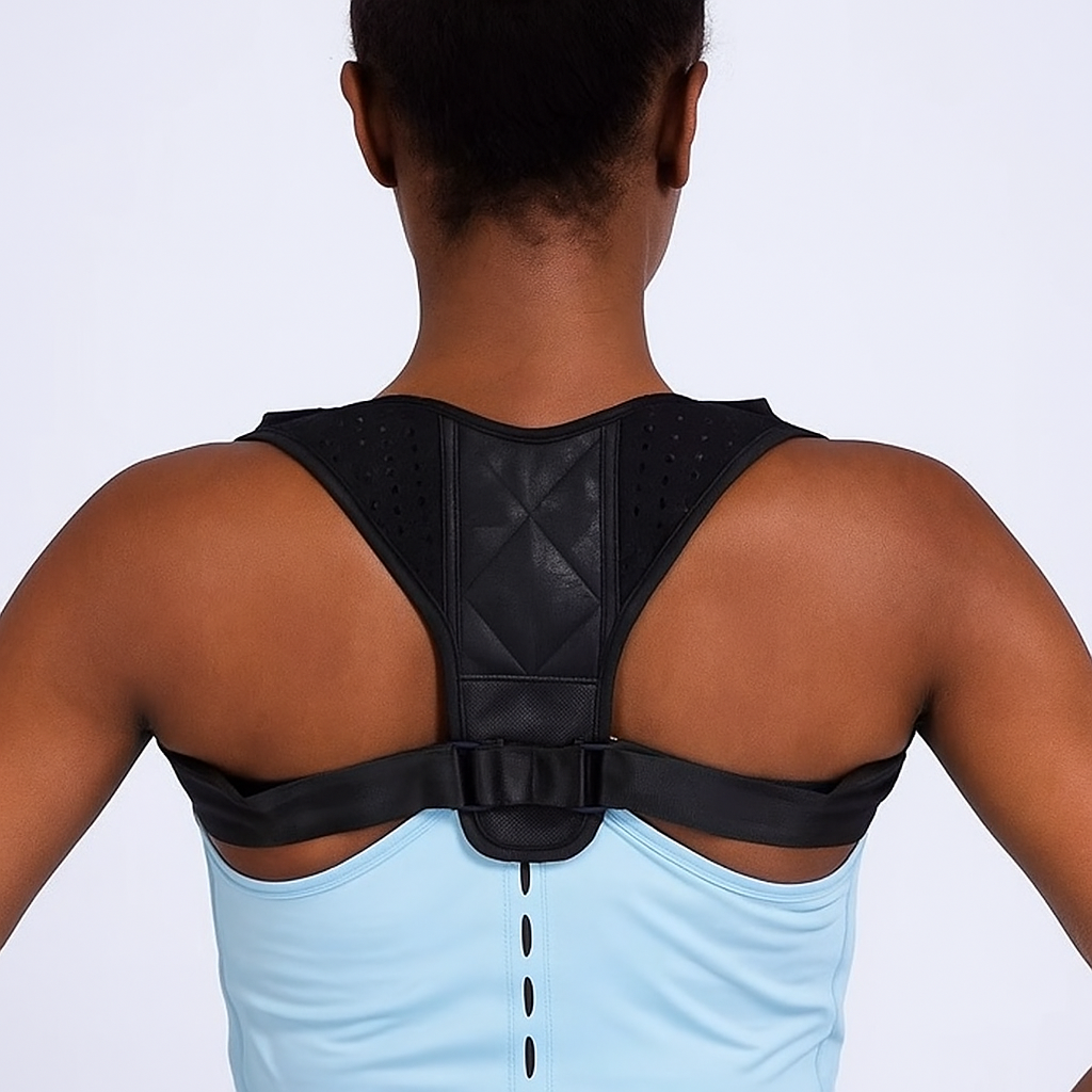 Redressez vous avec le Correcteur de posture dos, épaules et cou